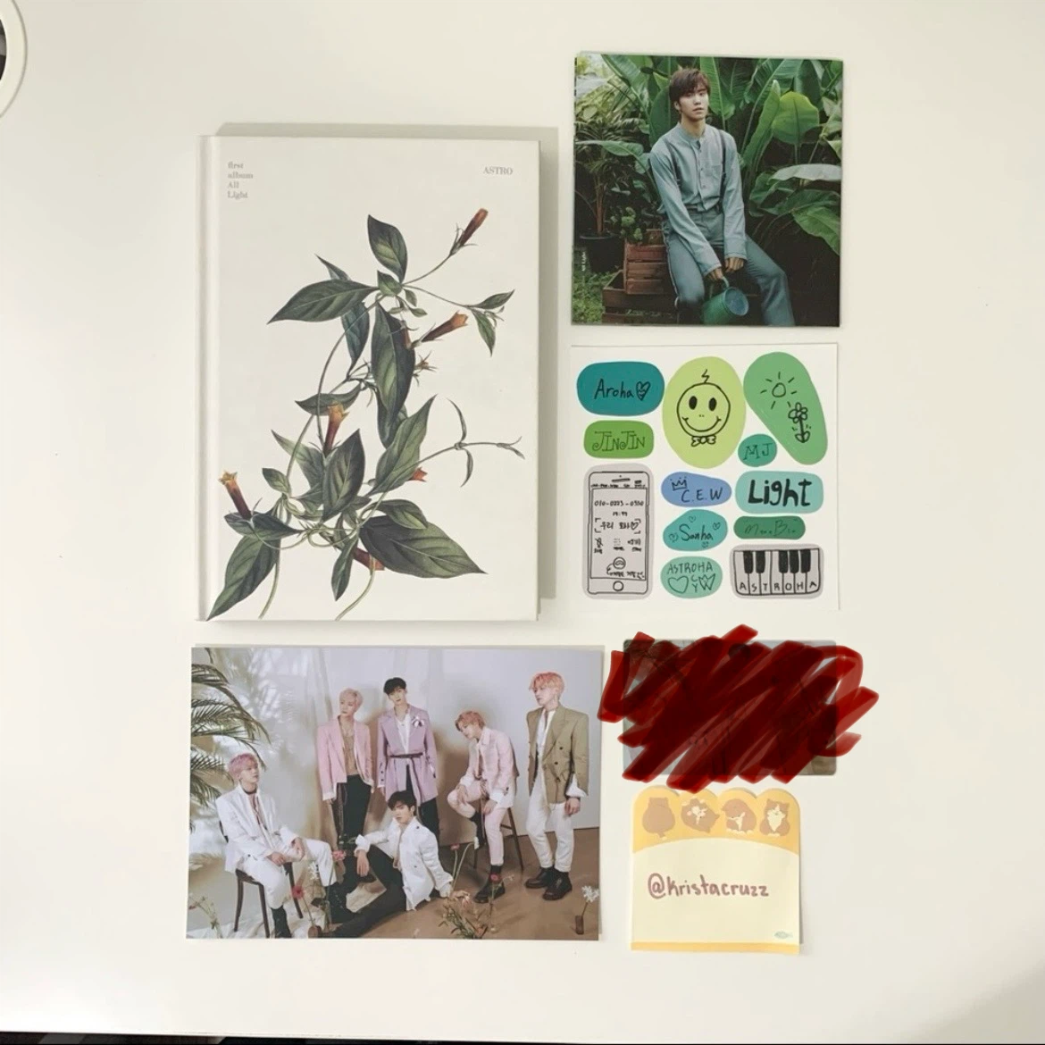 ASTRO All Light Green Version Kpop Album - photo 3