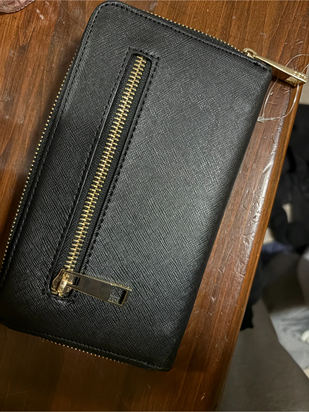 ALDO Black Zip-Around Wallet - photo 2