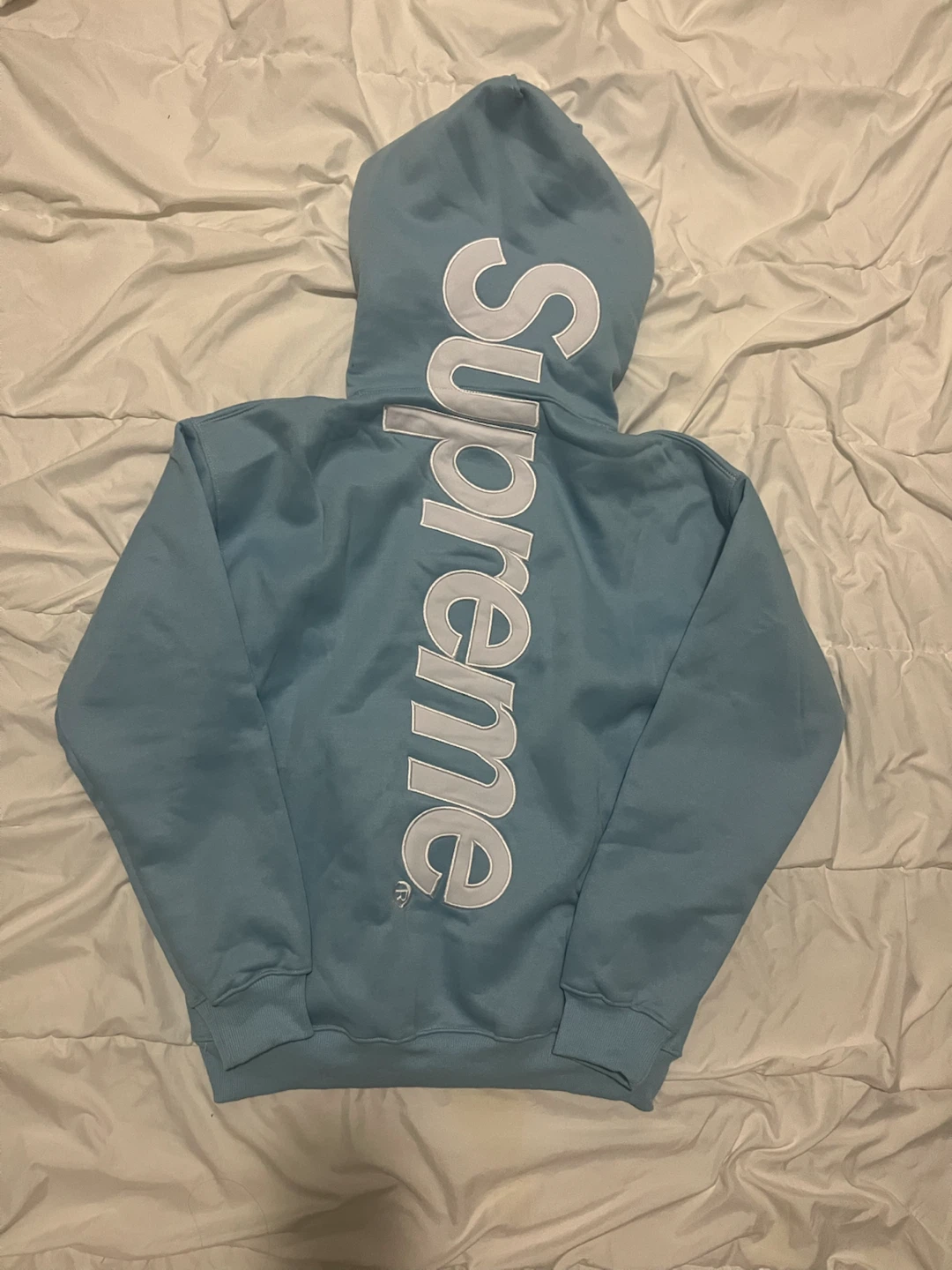 Supreme Hoodie Light Blue