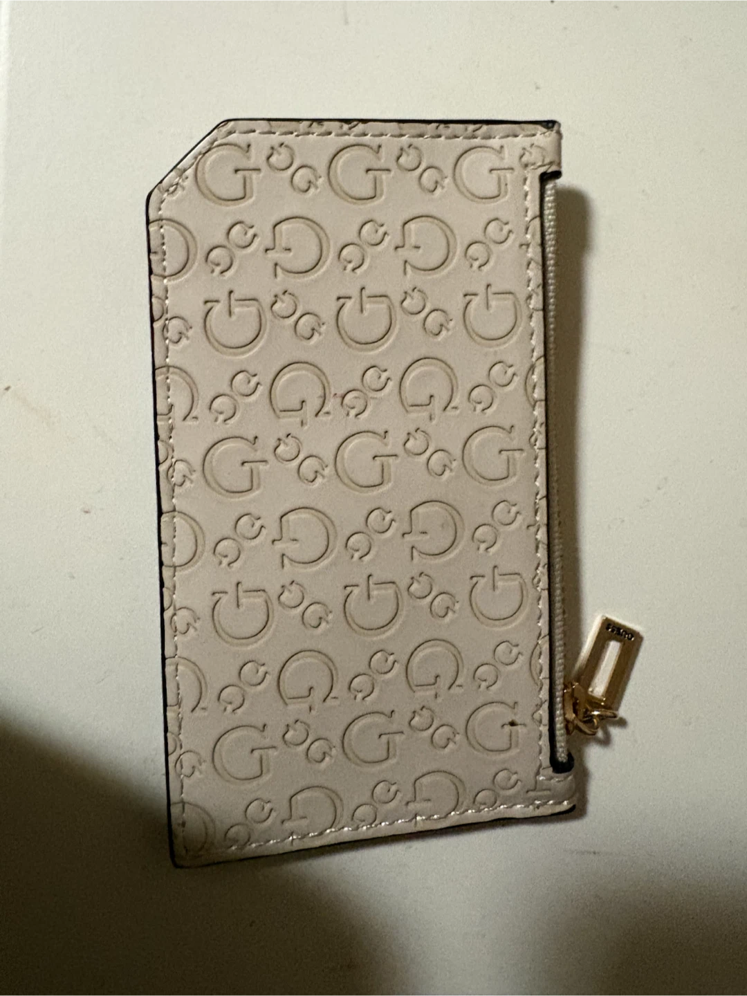 GUESS Cream Card Holder Wallet - photo 2