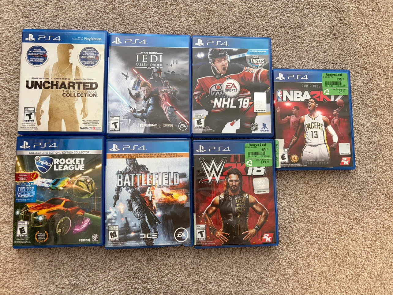 PlayStation 4 with 7 games and controller - photo 2