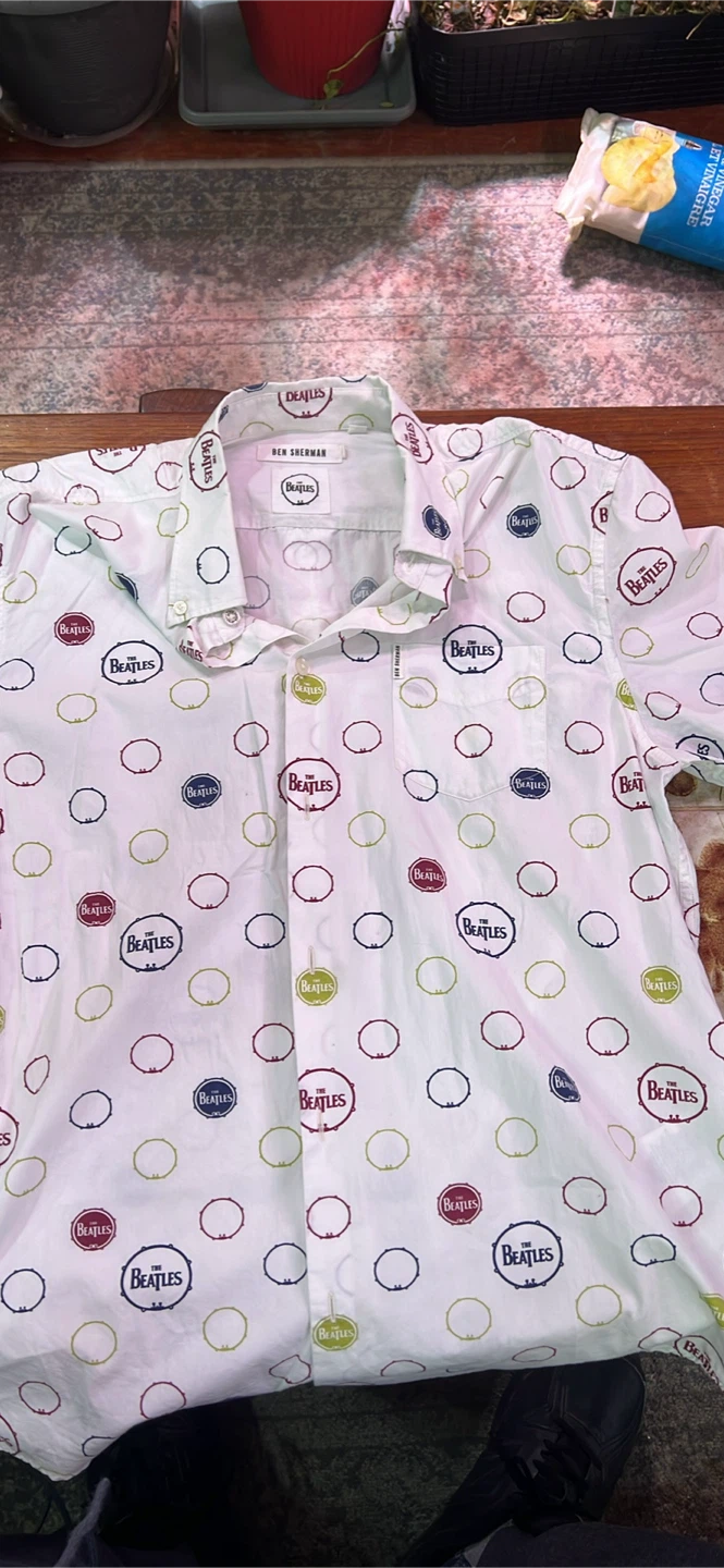 Ben Sherman x The Beatles Button-Up Shirt