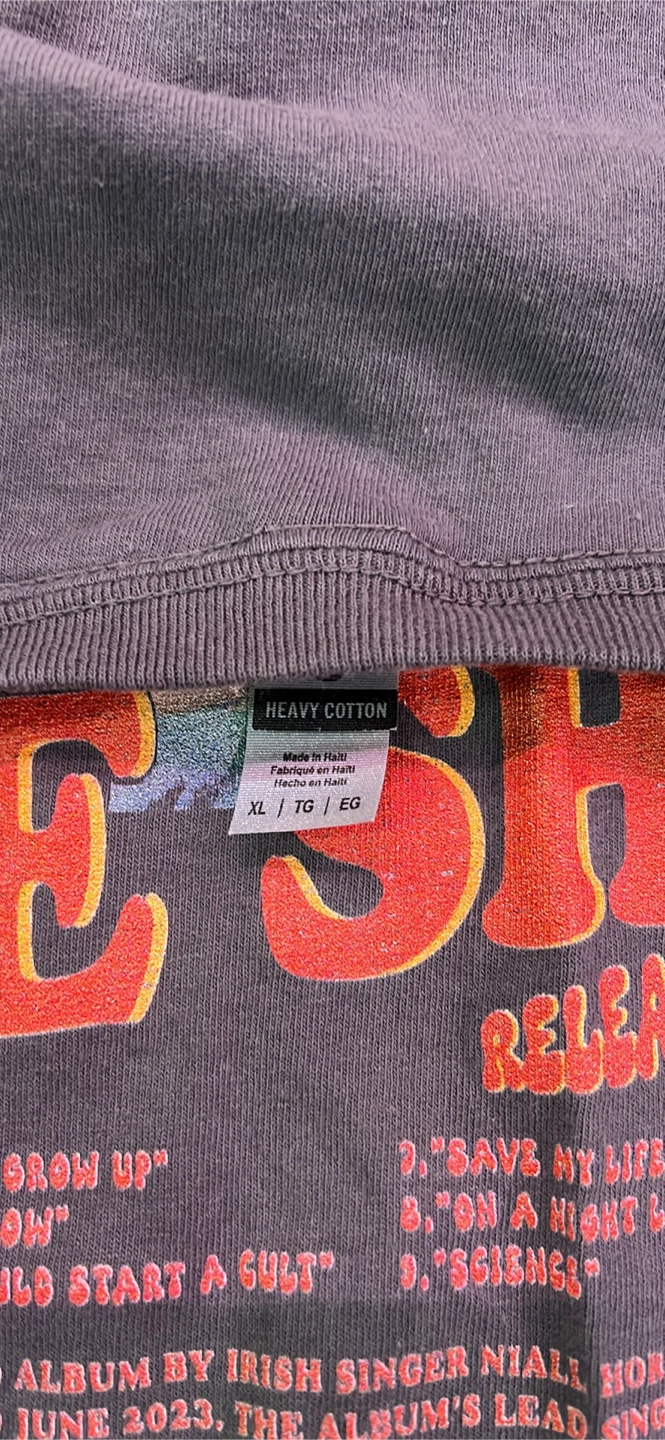 Niall Horan The Show Live On Tour 2024 T-Shirt - photo 3