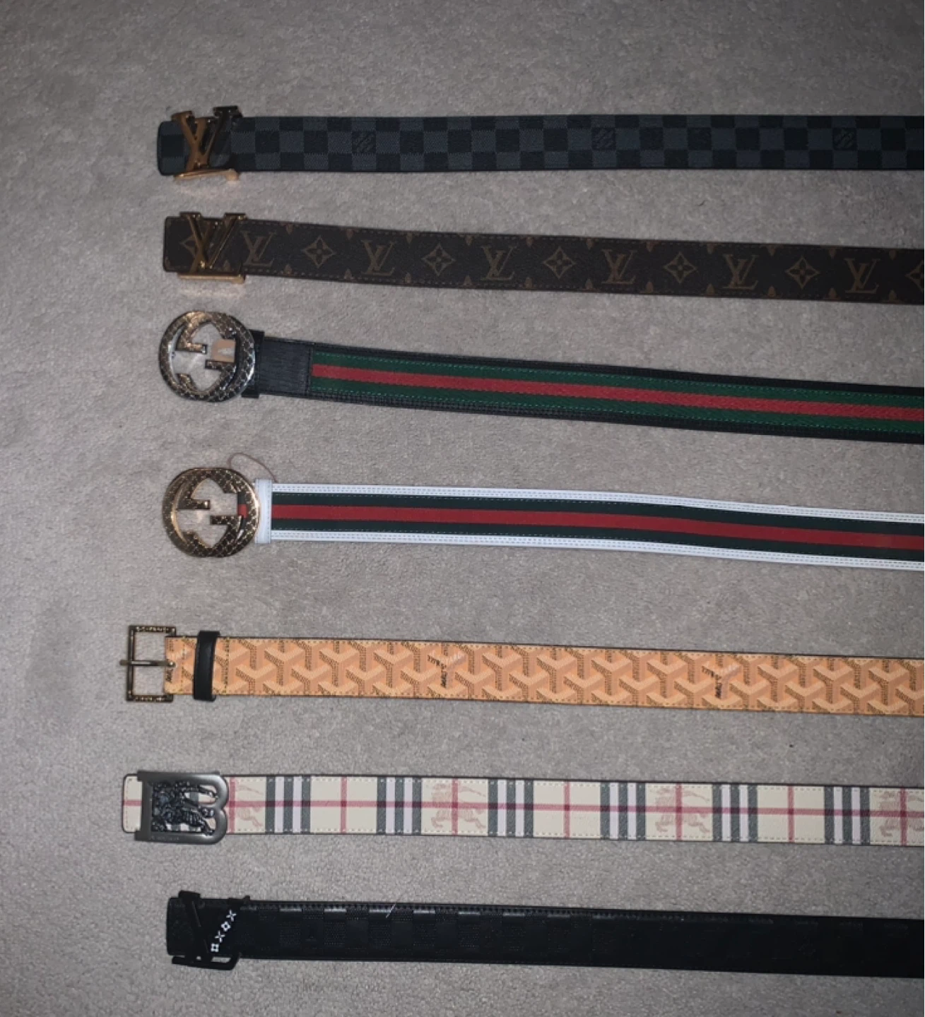 Assorted Designer Belts and Card Wallets - photo 3