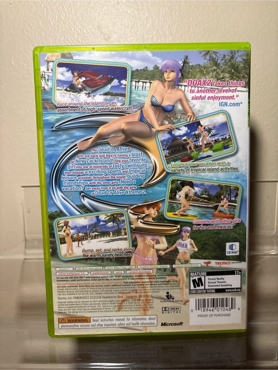 Dead or Alive Xtreme 2 for Xbox 360 - photo 2