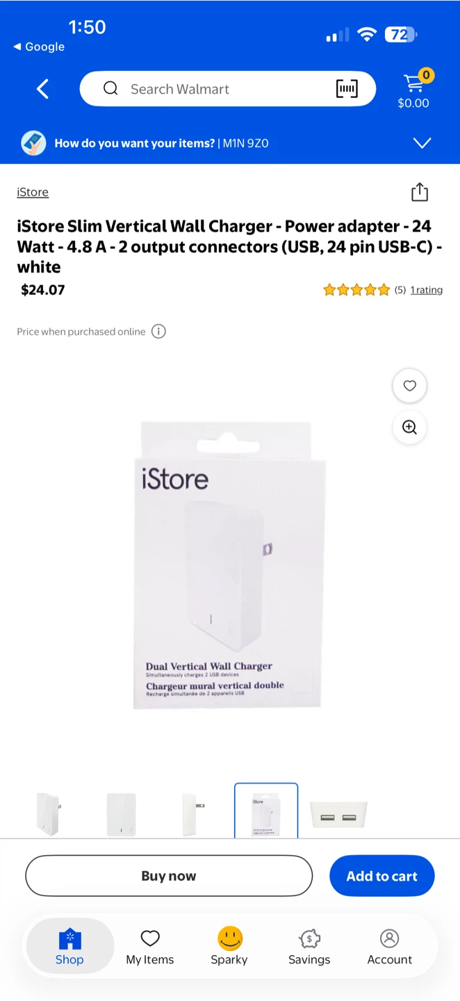 iStore Dual Vertical Wall Charger - photo 2