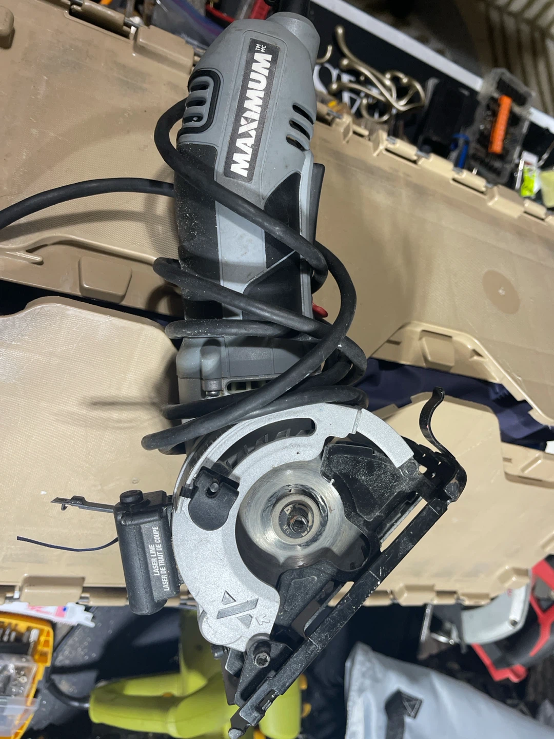Maximum Corded Circular Saw with Laser Guide