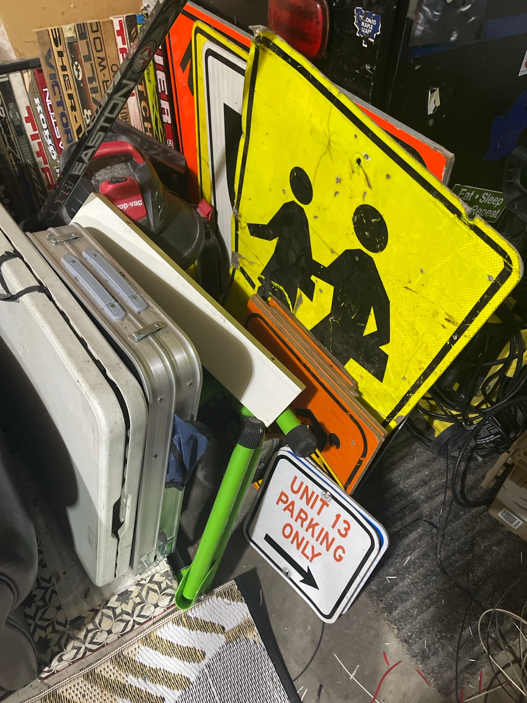 Multiple street signs