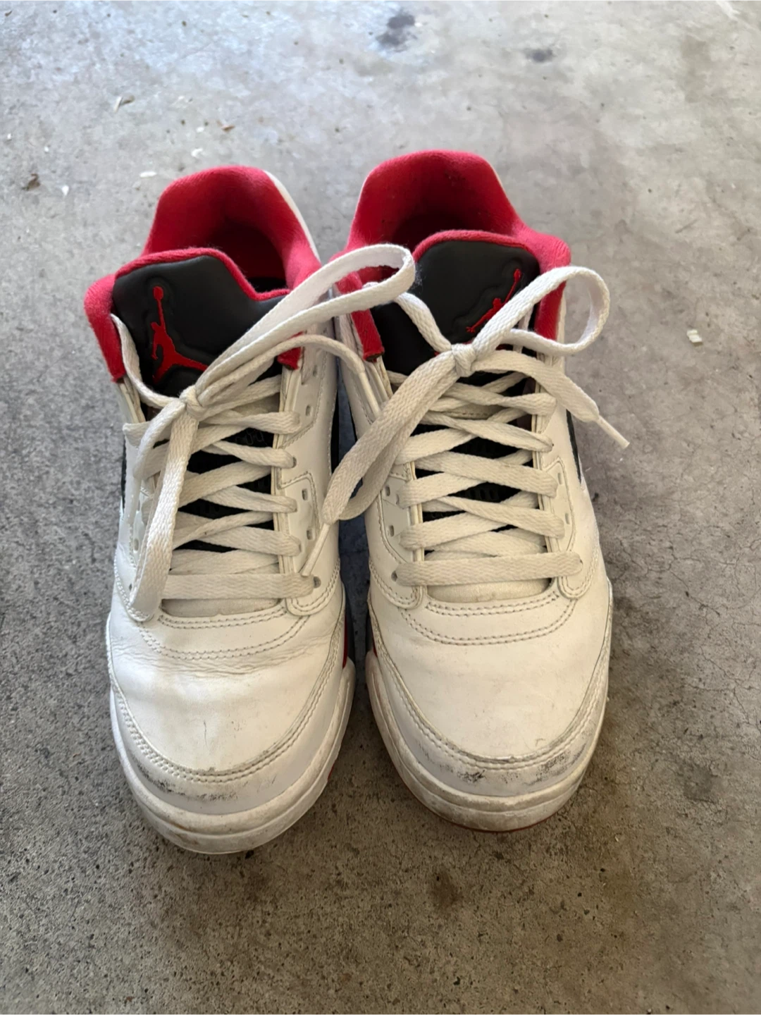 Air Jordan 5 Low Fire Red, Size 6Y - photo 5
