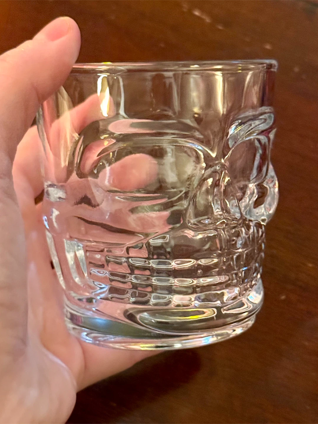 Halloween Skull Drinking Glass and 3 Shot Glasses Set Of 4 - photo 2