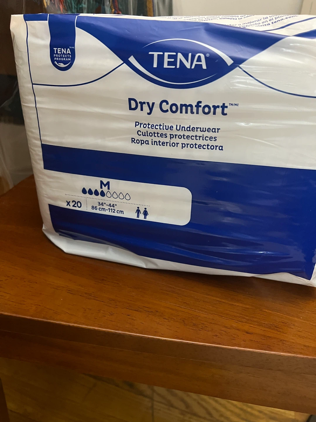TENA Dry Comfort Protective Underwear - Size M