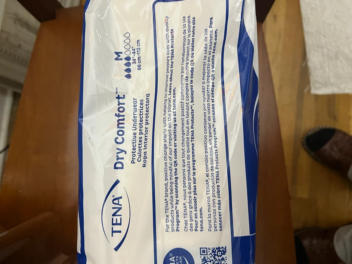 TENA Dry Comfort Protective Underwear - Size M - photo 2
