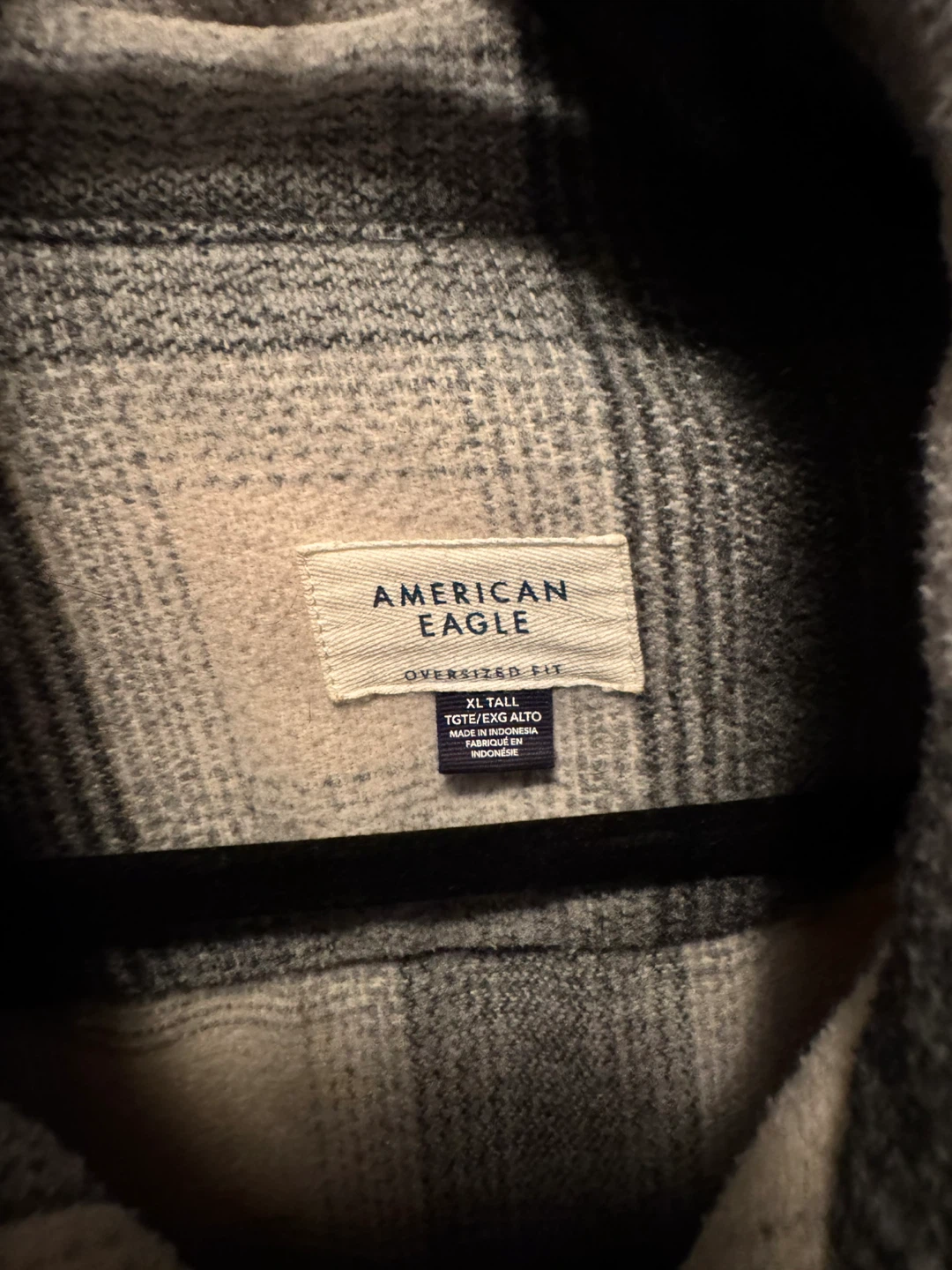 American Eagle Plaid Oversized Shirt Jacket - photo 2