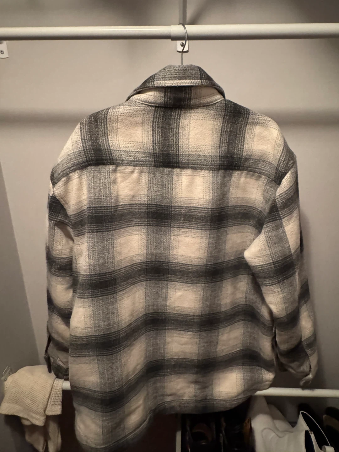 American Eagle Plaid Oversized Shirt Jacket - photo 3