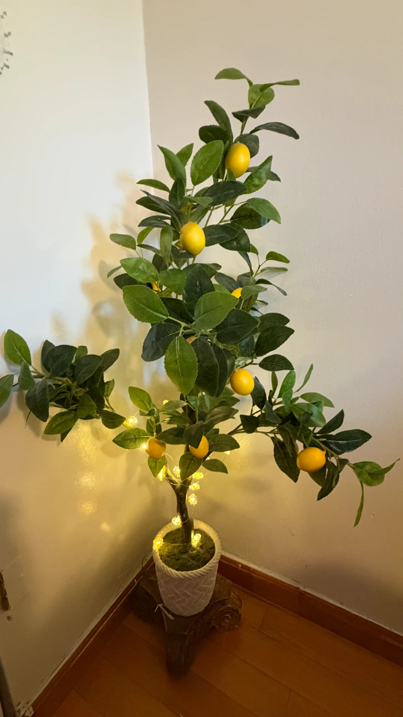 Artificial Lemon Tree Plant - photo 3