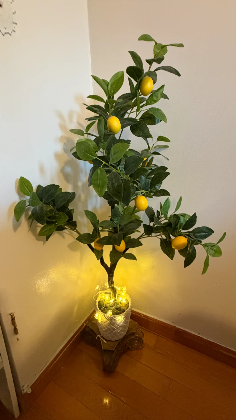 Artificial Lemon Tree Plant - photo 4