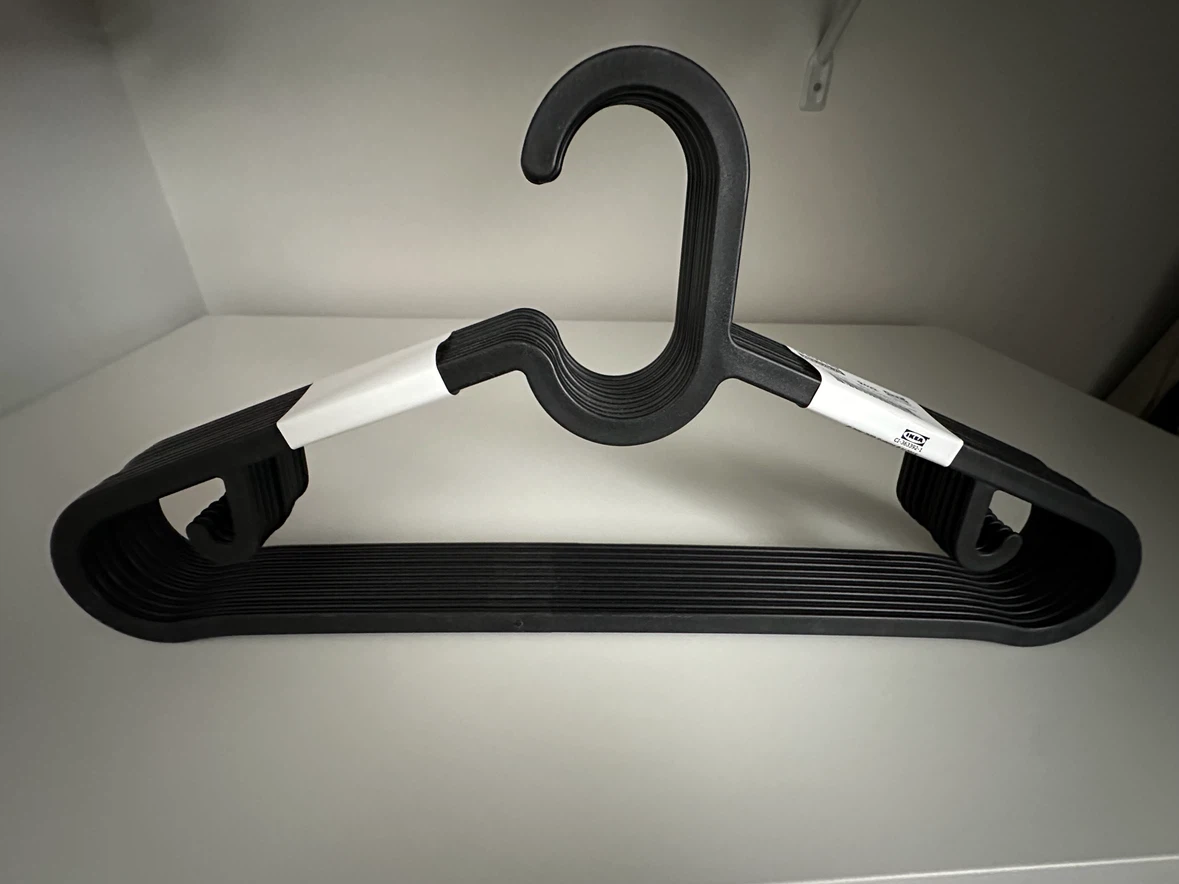 IKEA new clothes hangers set