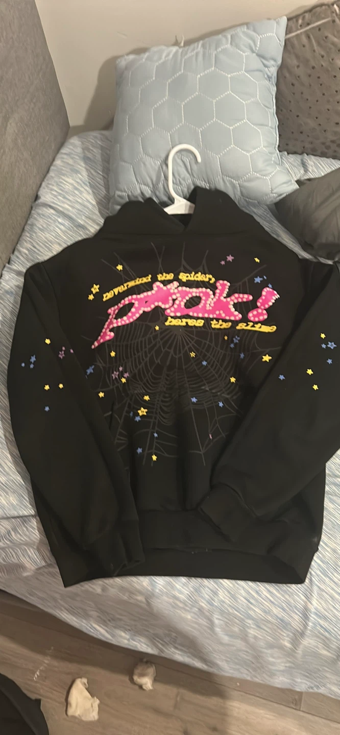 Spider Hoodie Black - photo 2