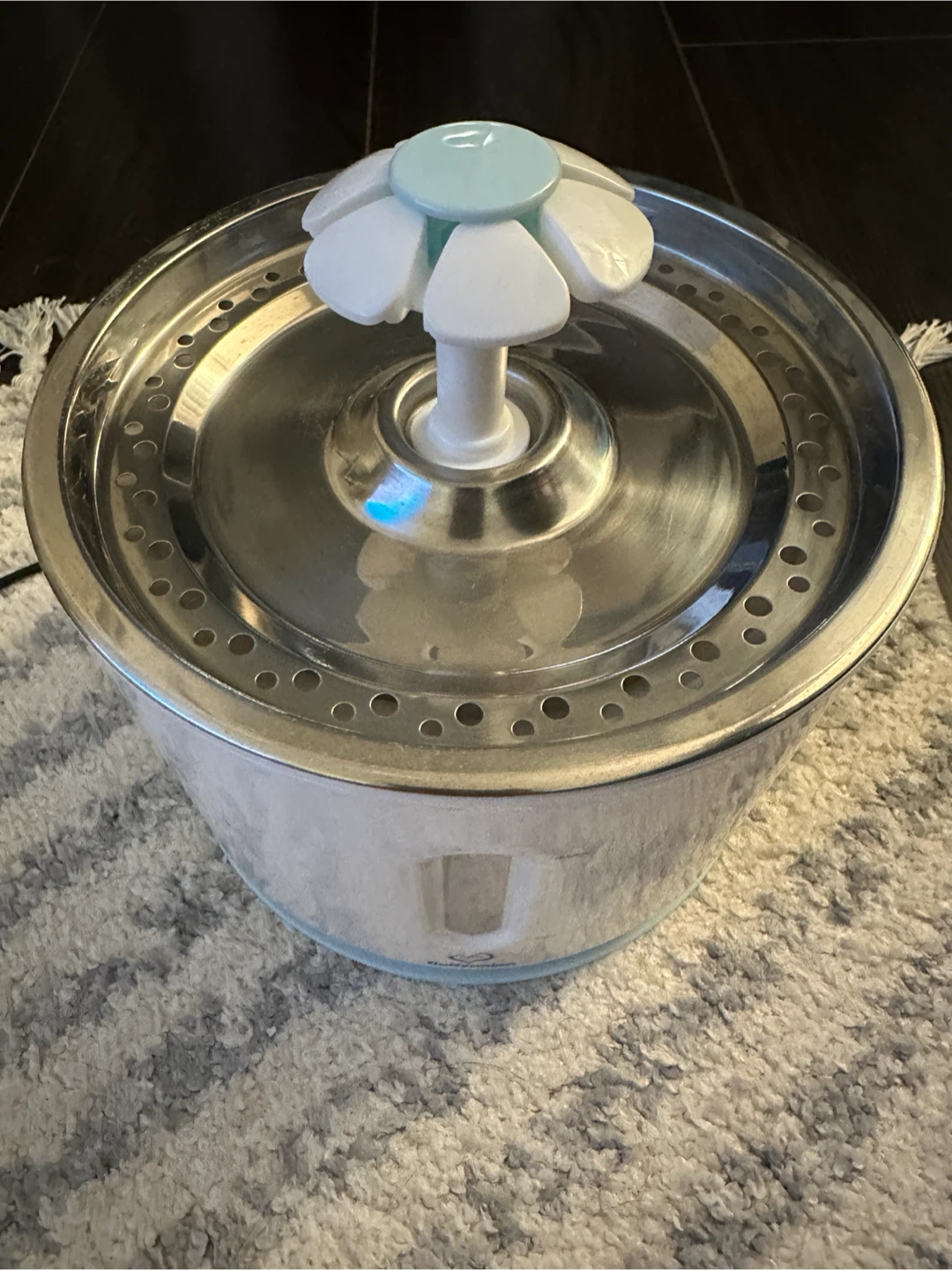 FluffyUnion Stainless Steel Pet Water Fountain