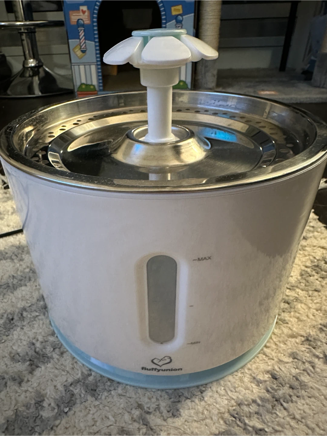 FluffyUnion Stainless Steel Pet Water Fountain - photo 2