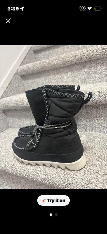 The North Face Black Winter Boots - photo 2