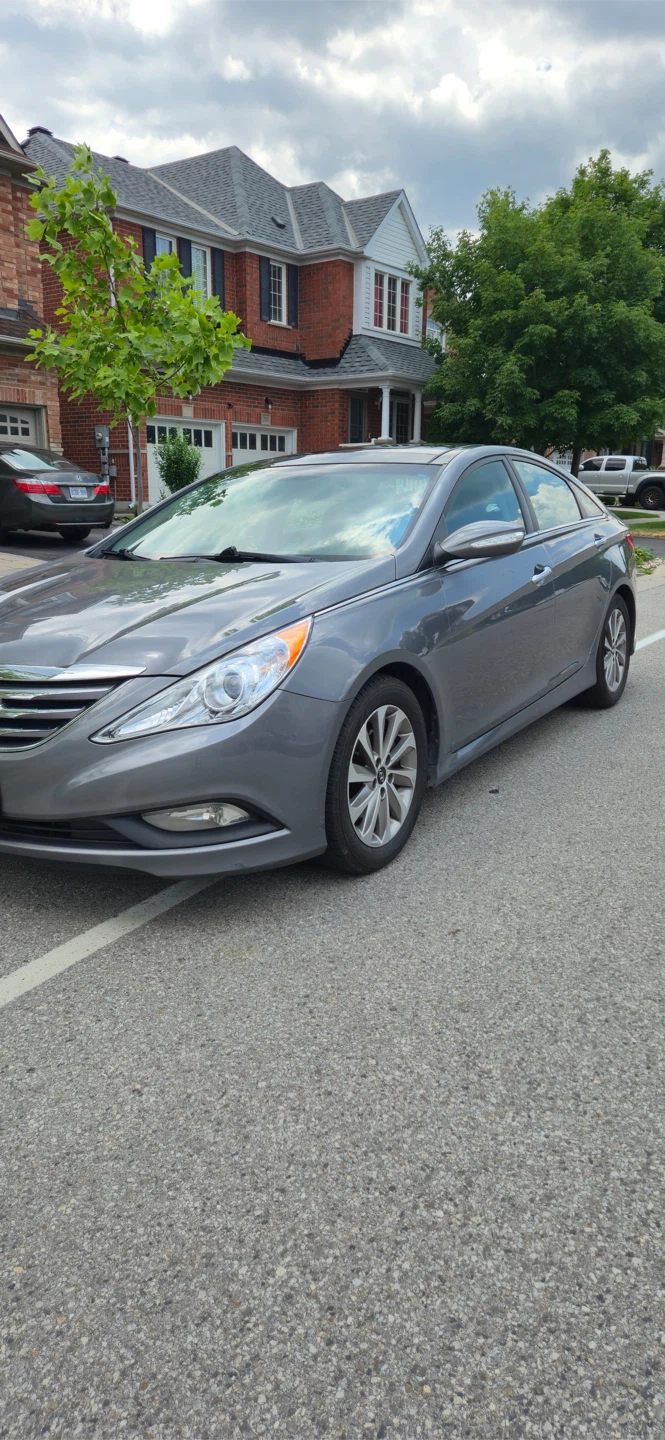Hyundai Sonata Grey Sedan - photo 3