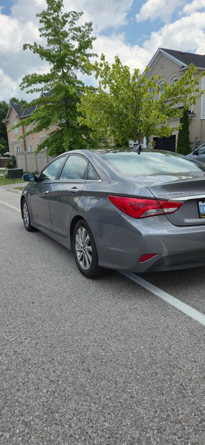 Hyundai Sonata Grey Sedan - photo 4