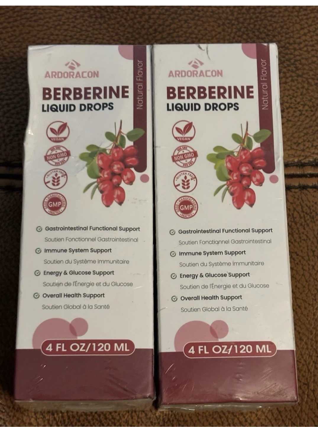 Ardoracon Berberine Liquid Drops - 2 Bottles