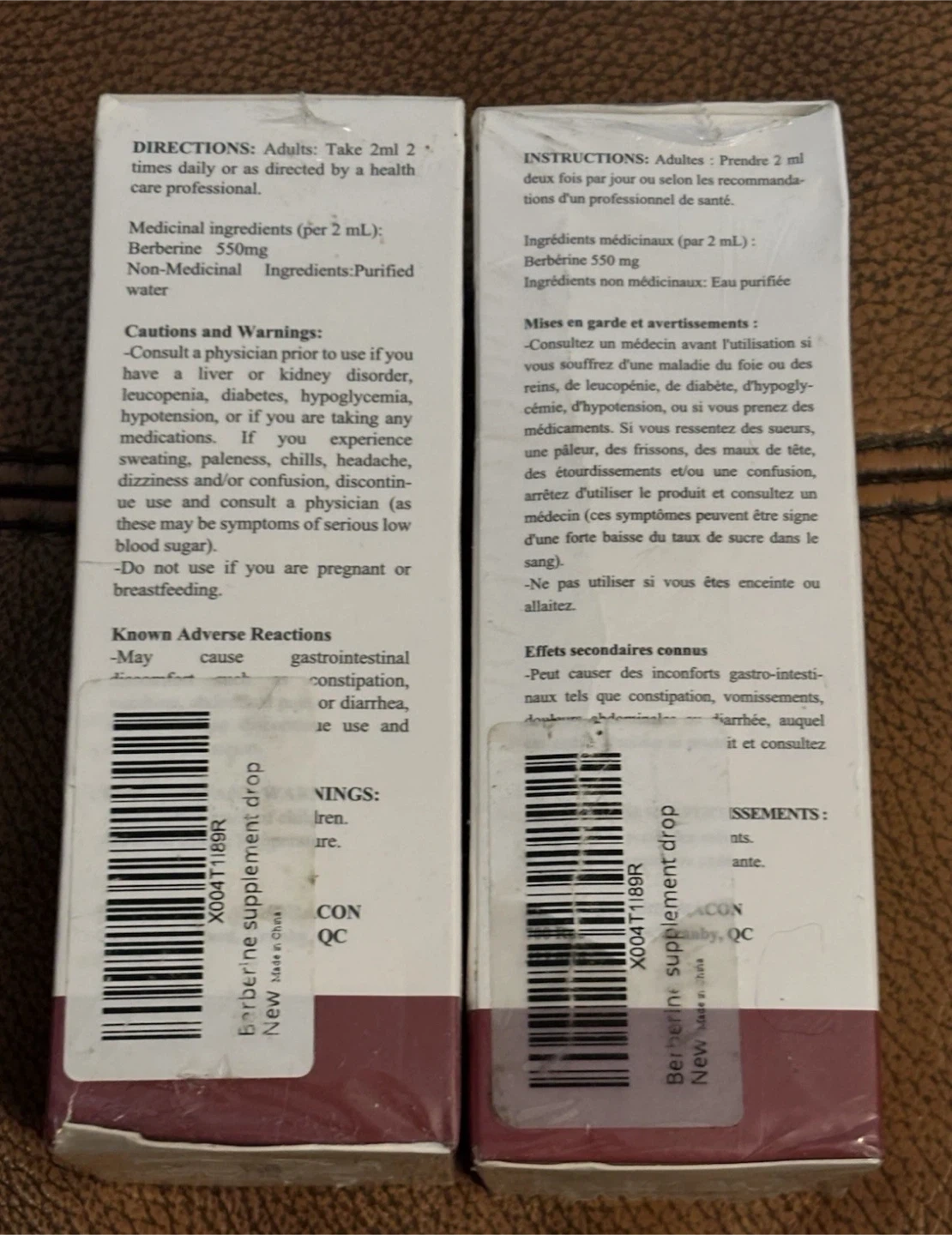 Ardoracon Berberine Liquid Drops - 2 Bottles - photo 3