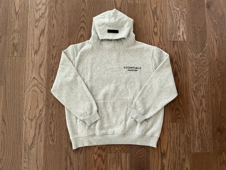 Essentials Fear of God Grey Hoodie up for sale $55