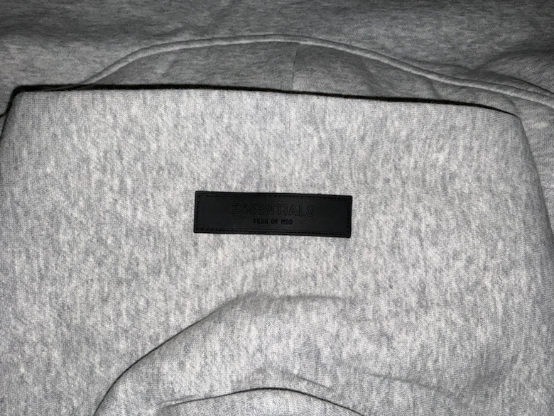 Essentials Fear of God Grey Hoodie up for sale $55 - photo 3