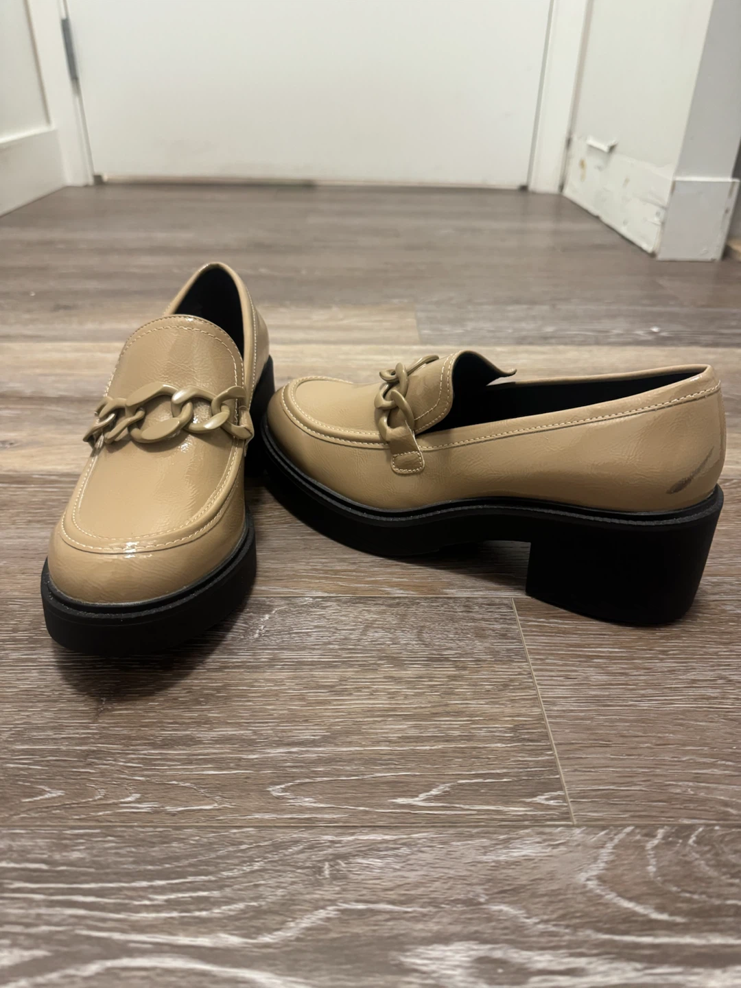 Call It Spring Tan Loafers Size 8 - photo 2