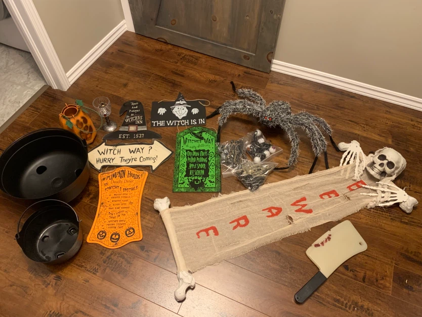Halloween Decorations-all pictured