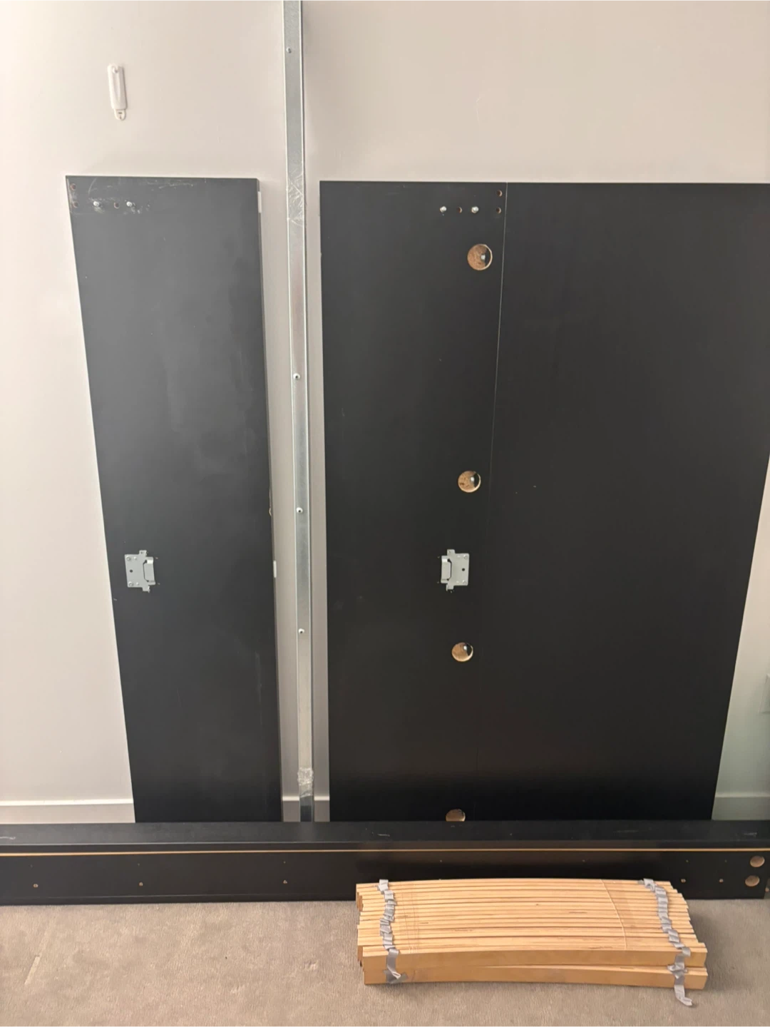 Queen IKEA MALM Bed Frame + 2 Storage boxes - photo 3