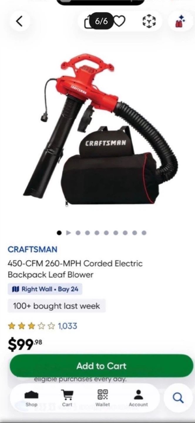 Leaf blower with vacuum - photo 5