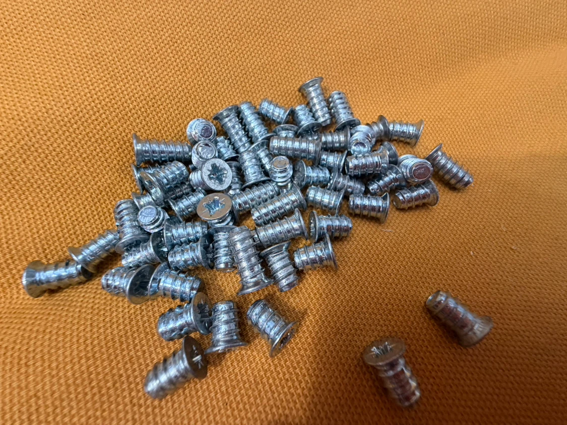 Furniture Cam Bolts and Dowel Pins