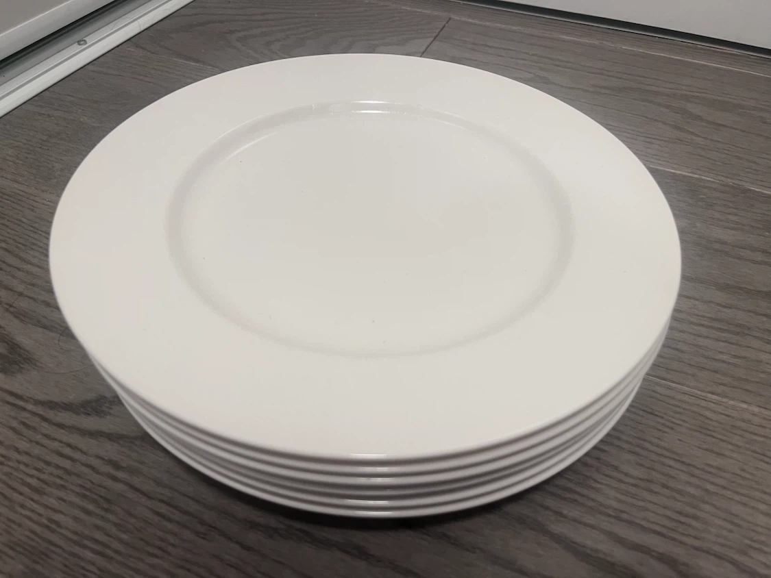 Set of 6 Pier 1 Porcelain Plates