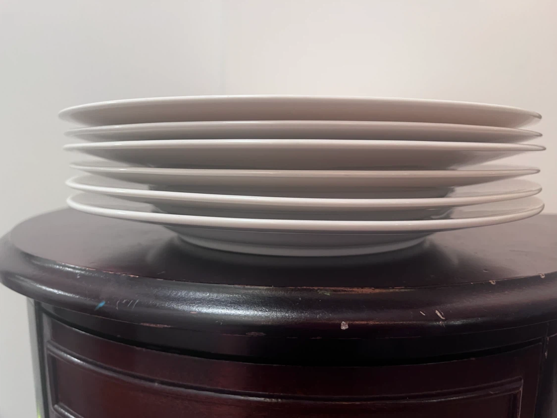 Set of 6 Pier 1 Porcelain Plates - photo 4
