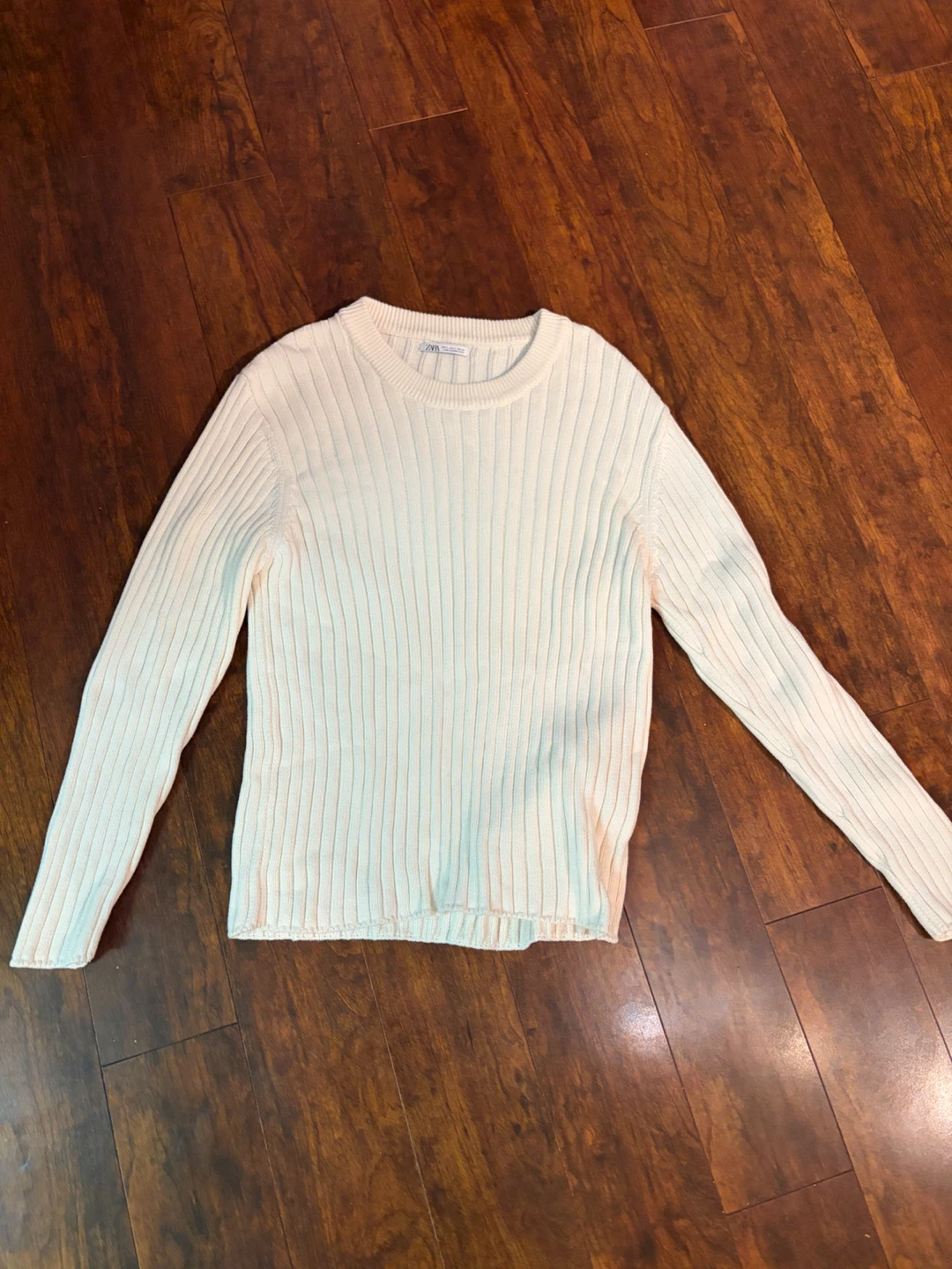 Zara ribbed sweater - Cream