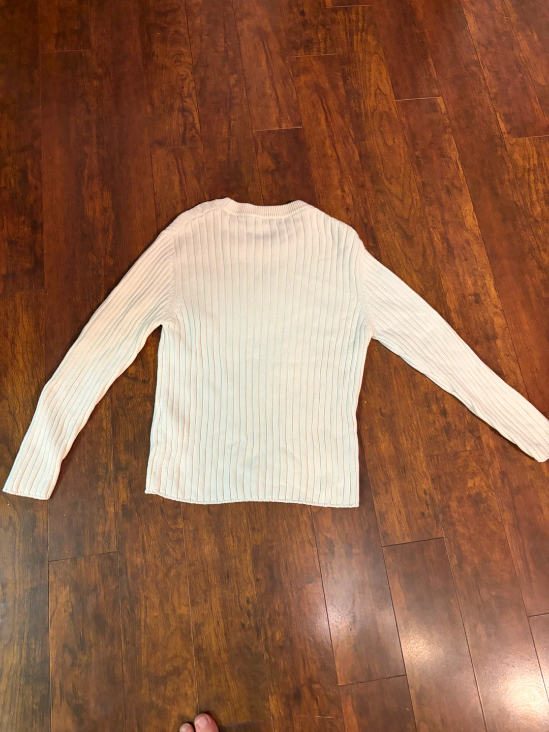 Zara ribbed sweater - Cream - photo 2