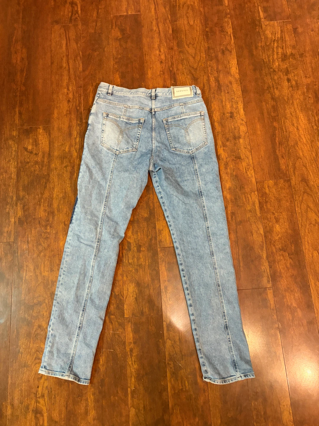Versace Two-Tone Denim Jeans Size 29 - photo 2
