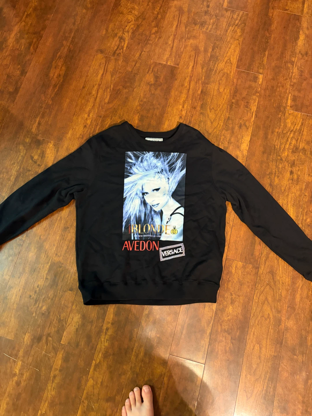 Avedon Versace Blonde Crewneck Sweatshirt