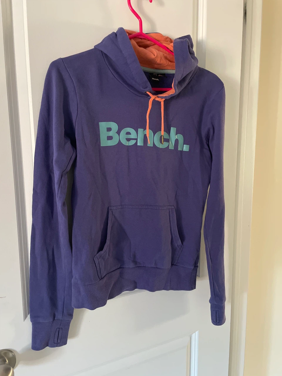 Bench Hoodie Purple Size Small