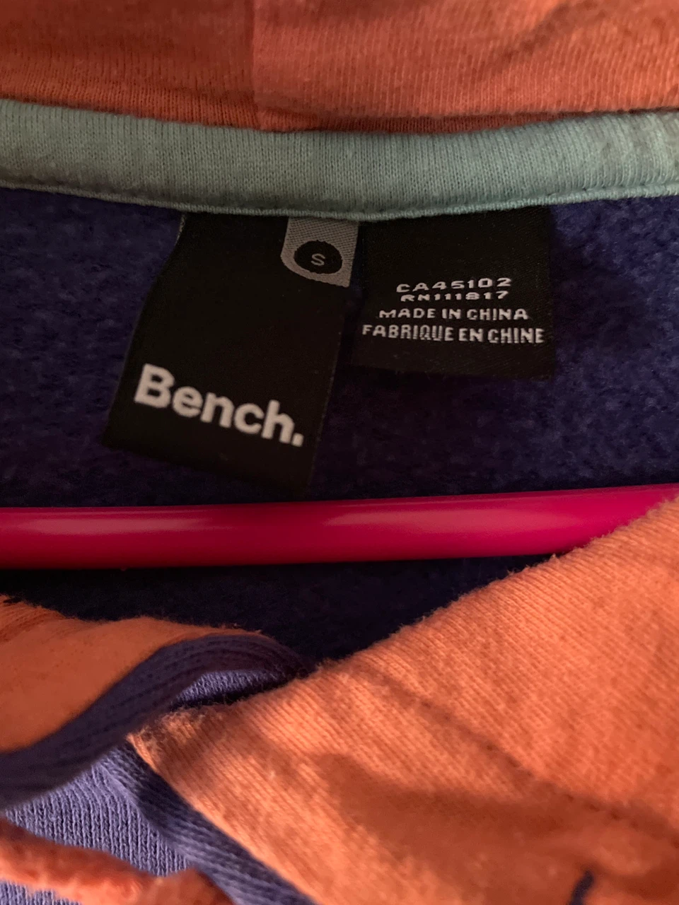 Bench Hoodie Purple Size Small - photo 2