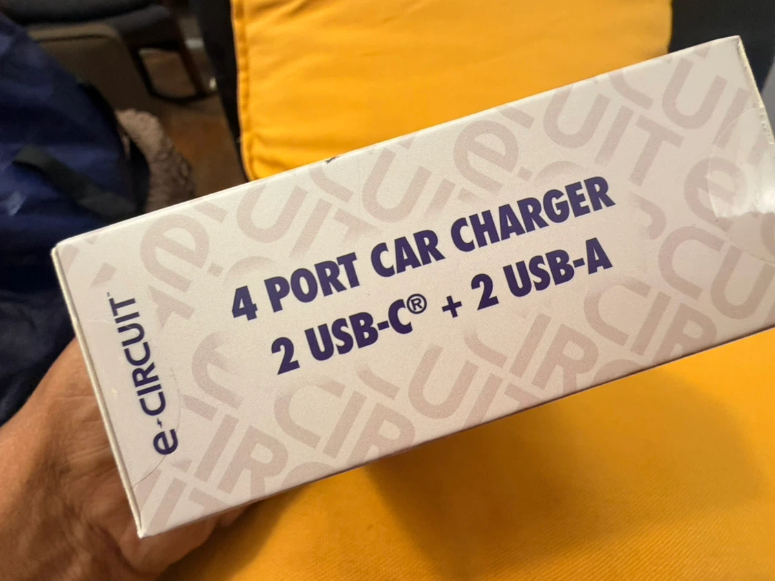 e-Circuit 4 Port Car Charger - photo 3