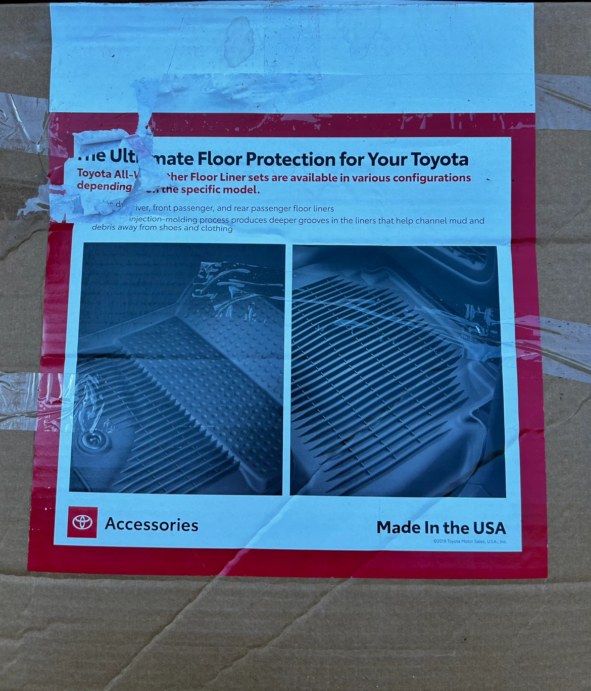 Genuine Toyota Prius Prime All-Weather Floor Liners - photo 3