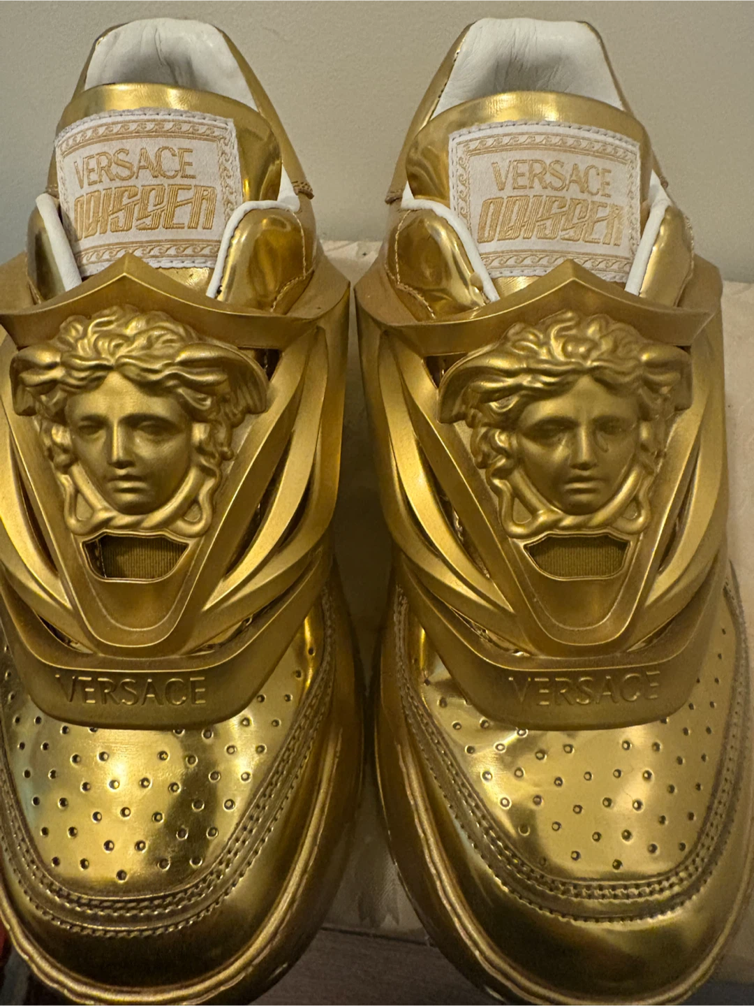 Versace Odissea Sneakers Gold