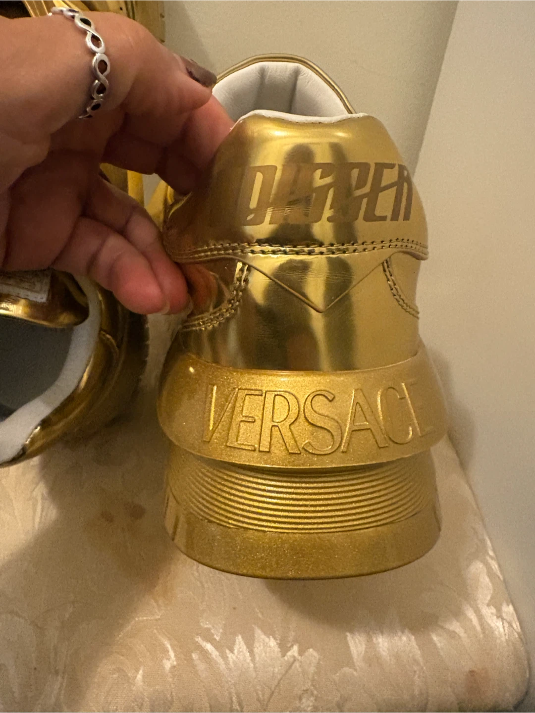 Versace Odissea Sneakers Gold - photo 3