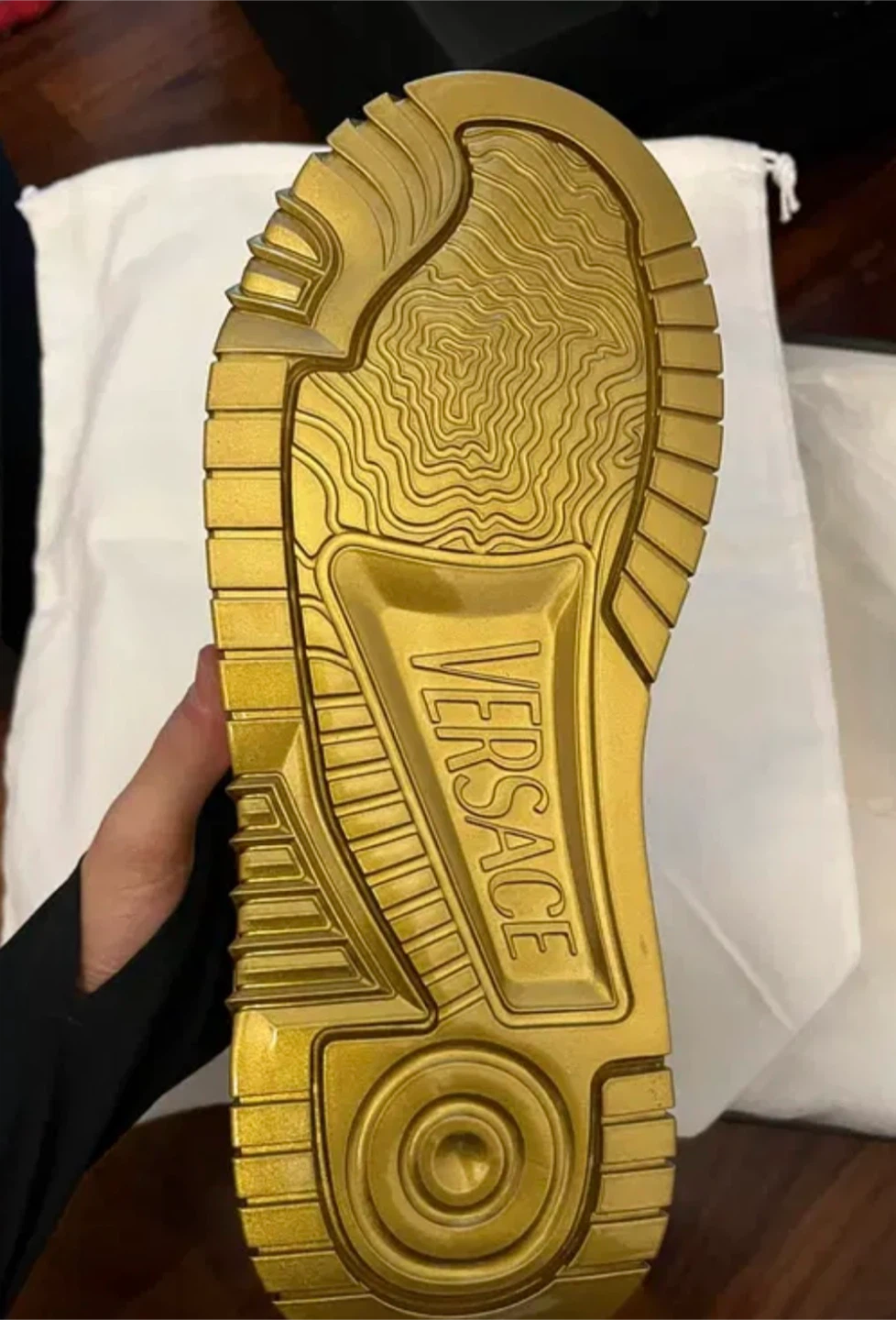 Versace Odissea Sneakers Gold - photo 4