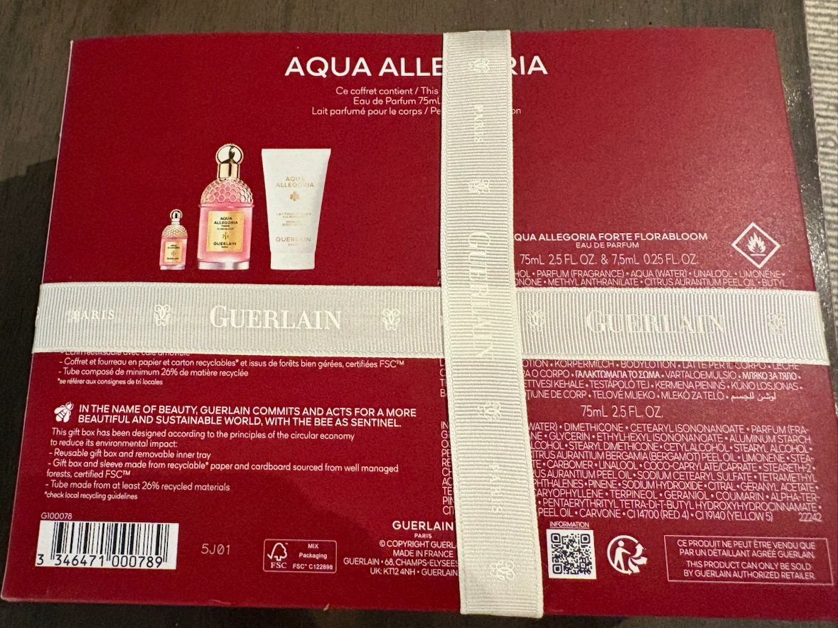 Guerlain Aqua Allegoria Forte Florabloom Gift Set - photo 2